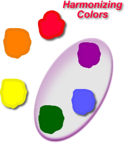 color scheme harmonizing colors