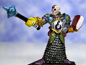 cleric colorful painted drybrushed